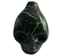 AMZLORD Autentico fischio azteco forte e spettrale fischio della morte azteco con teschio for oggetti di scena di scherzi di Halloween (C)