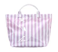 AMZLORD Borsa in tela leggera in PVC Borsa a tracolla da viaggio portatile di capacità Borsa a tracolla con motivo a righe Borse da lavoro per pendolarismo (Viola) (style3)