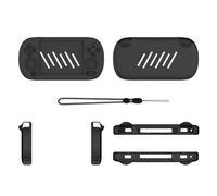 AMZLORD Custodia in silicone Copertura protettiva protettiva Shock Protector Susheve Case di copertura for pelle morbida con cordino for il cordino for gli accessori for giochi RG40XX H (ne