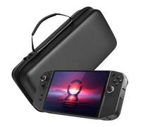 AMZLORD Custodia Rigida da Viaggio for Console di Gioco L-enovo Legion Go Custodia Portatile Antiurto Borsa da Viaggio Anti-Goccia con Tasca in Rete AntiGraffio for Console di Gioco L-enovo