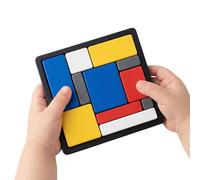 AMZLORD Gioco Puzzle Logico, Puzzle Portatile con 88 Sfide in 4 Livelli di Difficoltà, Divertente Gioco Educativo di Ragionamento for Bambini e Adulti (1 Pezzo)