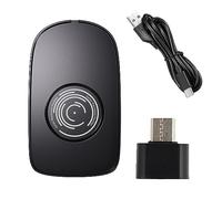 AMZLORD Mouse Jiggler, Jiggler del mouse non rilevabile, agitatore for mouse USB con interruttore ON/OFF, dispositivo di movimento automatico del mouse, simula il movimento del mouse e previ