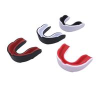 AMZLORD Paradenti for Sport da Combattimento Paradenti Slim Fit for Adulti Junior Paradenti 4 Pezzi for Calcio Wrestling Hockey Lacrosse Boxe for Sport da Combattimento a Contatto (A)