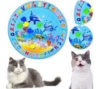 AMZLORD Tappetino da gioco sensoriale for l' con tappetino for giochi d' sensoriale for pesci Tappetino for giochi d' Tummy Time Tappetino for giochi d' Tummy Time Tappetino for gatti for ga