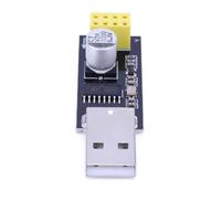 AMZLORD USB a ESP8266 ESP01 Adattatore programmatore CH340 ESP-01 Adattatore Supporta sistemi Windows Condensatore a stato solido 1000uF (adattatore)