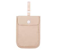 AMZLORD Women Borse Solid Colore Solid Bra Wallet Class Class Travel Bra Wallet Belt for prevalenti (beige) (beige)