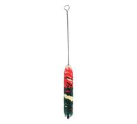 AMZOAKUD Piccolo Spazzola per la Pulizia Accessorio Lungo per Strumenti in Metallo Filo di Cotone Resistente colorato - Versatile Multiuso Strumento Facile da Pulire Essenziale per Il Musicista