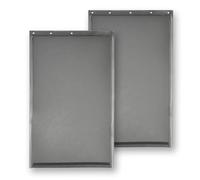 AMZOO PAC11-11039 - Flap di ricambio per porta per cani e animali domestici, compatibile con PetSafe, misura 16 7/8 "x 10 1/8" (2 confezioni)