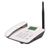 AMZOPDGS Telefono da Tavolo Classico gsm con Scheda SIM Wireless, Telefono da Tavolo gsm Quad Band Senza Fili, Telefono Fisso per Hotel da Ufficio a casa, Funzione di RI