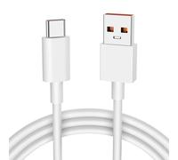 Amzpas 120W 6A Cavo USB Type-C 1M, Cavo USB C Ricarica Rapida per Xiaomi Redmi Note 14 13 12 11 11S 10S 11T 8 9 Pro; Xiaomi 14 13 10T 11T 12T 11 12 Lite, POCO X6/X5/C65/X4/F3/M5/M5/Mi Pad 5 (1M)