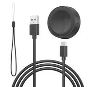 Amzpas Caricatore per Samsung Galaxy Watch 6/6 Classic/Watch 5 Pro/Watch 5/Watch 4/Watch 4 Classic/Watch 3/Watch Active 2/Watch Active, Veloce Portatile Cavo di Ricarica USB (Nero)