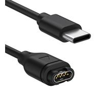Amzpas USB-C Caricatore per Garmin Fenix 7 7S 7X 6 6S 6X Pro 5 5S 5X Plus, Veloce Cavo di Ricarica USB C per Forerunner 935 945 745 45 45S 245, Vivoactive 3 4 4S,Venu 2 2S Sq (100cm)