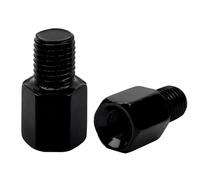 AMZSKU M8 filettatura destra a M10 filettatura destra moto scooter adattatore specchio adattatore specchio adattatore m8 a m10