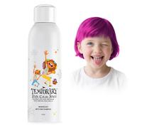 Amzsudy - Spray per capelli colorante temporaneo rosa per uomo e donna, tintura istantanea color argento alternativa per adolescenti, styling rapido per feste di Natale e Halloween, usa e getta