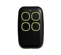 Amztour Telecomando Cancello Universali 4 in 1 Multifrequenza 250-915 MHz con Telecomando Rolling Code Universale Compatibile con CAME TOP432EA TOP432NA TOP432EE (Giallo)