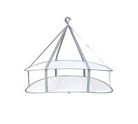 AMZWDMZ Stendini Stendibiancheria Pieghevole Stendibiancheria per Maglioni Stenditoio a Rete Stenditoio Piatto,per Maglioni,Costume da Bagno,t-Shirt,(Grigio 2 Strati 78 * 62 cm)