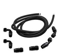 Universale AN-10 12FT Intrecciato Linea IT Del Carburante con raccordo Kit