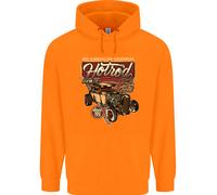 An American Originale Hotrod Bambini Felpa con Cappuccio