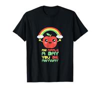 An Apple A Day. You Die Anyway. Funny Cute Maglietta