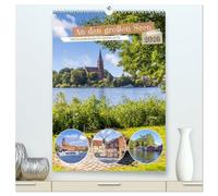 An den großen Seen der Mecklenburgischen Seenplatte (hochwertiger Premium Wandkalender 2026 DIN A2 hoch), Kunstdruck in Hochglanz: Sommerliche Impressionen