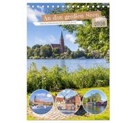 An den großen Seen der Mecklenburgischen Seenplatte (Tischkalender 2026 DIN A5 hoch), CALVENDO Monatskalender: Sommerliche Impressionen