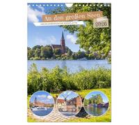 An den großen Seen der Mecklenburgischen Seenplatte (Wandkalender 2026 DIN A4 hoch), CALVENDO Monatskalender: Sommerliche Impressionen