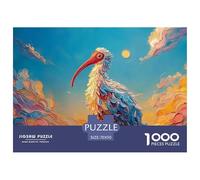 An Elegant White Bird 1000 Pezzi Carta Ecologica Puzzle Fantasy Creature Antistress Gioco Creativo Puzzle Per Adulti E Bambini 70x50cm/1000pcs