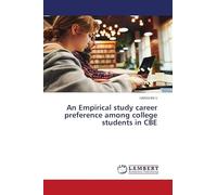 An Empirical study career preference among college students in CBE