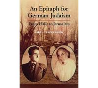 An Epitaph for German Judaism (Copertina rigida)