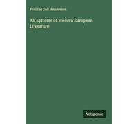 An Epitome of Modern European Literature