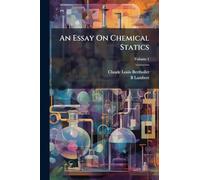 An Essay On Chemical Statics