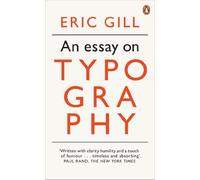 Eric Gill – An Essay on Typography – Tascabile – Penguin Modern Classics