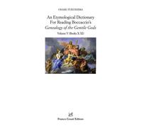 An etymological dictionary for reading Boccaccio's «Decameron». V