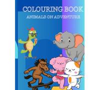 An exciting and adventurous Coloring Book for Kids ages 4-8 - "Joyful Animals Coloring where Imagination meets and Fun and learning!": Skater Bears, ... to Color for Preschoolers and Children