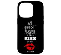 An Honest Answer is Like a Kiss on The Lips Proverbs 24-26 Custodia per iPhone 14 Pro