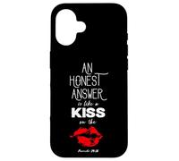 An Honest Answer is Like a Kiss on The Lips Proverbs 24-26 Custodia per iPhone 16