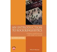 An Intro To Sociolinguistics, 7e,