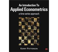 An Introduction to Applied Econometrics: A Time Series Approach - NUOVO
