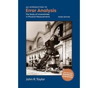 John R Taylor An Introduction to Error Analysis, third edition (Tascabile)