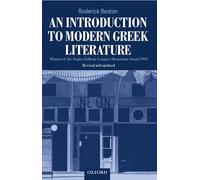 An Introduction to Modern Greek Literature