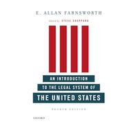 E. Allan Farnsw An Introduction to the Legal System of the United St (Tascabile)
