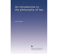 An Introduction to the Philosophy of Law
