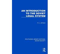 An Introduction to the Soviet Legal System