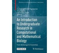 An Introduction to Undergraduate Research in Computational an (Copertina rigida)