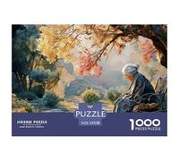 An Iron Bench Under The Tree 1000 Pezzi Carta Ecologica Puzzle Kitten Immagini Vibranti Giocattoli Educativi Puzzle Per Bambini 52x38cm/1000pcs