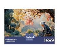 An Iron Bench Under The Tree 1000 Pezzi Cartone Robusto Puzzle Kitten Immagini Vibranti Gioco Per Famiglie Puzzle Decorazioni Per La Casa 38x26cm/1000pcs