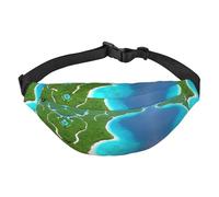 An Island in the Ocean, marsupio a tracolla per ragazzi, grande borsa da viaggio alla moda per sport, corsa, ciclismo, viaggi, pesca