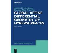 An-Min Li Udo Simon Guos Global Affine Differential Geometry (Copertina rigida)