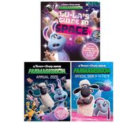 An Official Shaun the Sheep Movie: Farmageddon 3 Books Collection Set (Shaun's Farmageddon Annual 2020, Farmageddon Book of the Film & Lu La's Guide To Space)