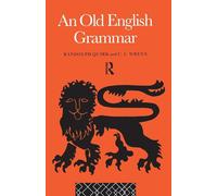 An Old English Grammar - Quirk Randolph